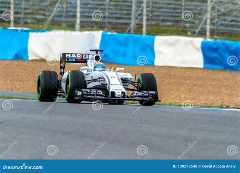 Williams Martini Racing F1 Team Felipe Massa2015 Editorial Image