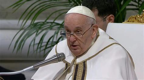 Papa Francisco Descansa Ap S Opera O No Abd Men Afp Youtube