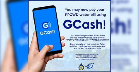 City Water District Launches Gcash Cashless Payment