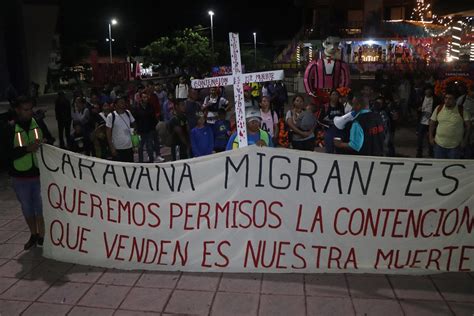 1 200 Migrantes Salen Desde El Sur Mexicano Para Unirse A La Caravana