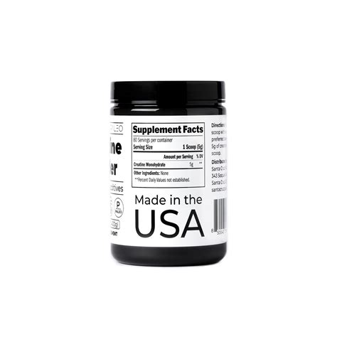 Santa Cruz Paleo Creatine Powder 400g Ebay