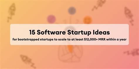 Get Inspired 20 Software Startup Ideas For Solopreneurs And