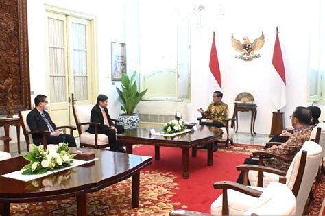 Presiden Jokowi Terima Sekjen ASEAN Di Istana Merdeka