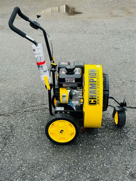 Champion Mph Cfm Cc Walk Behind Gas Leaf Blower