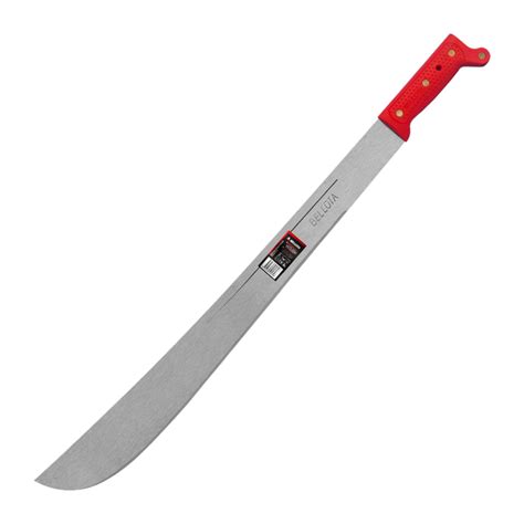 Machete H Pulido Cacha Plastica Roja Hppr Bellota