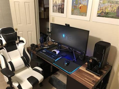 2018 Battlestation Upgrade Album On Imgur Gaming Room Setup Interior Design Games Gaming