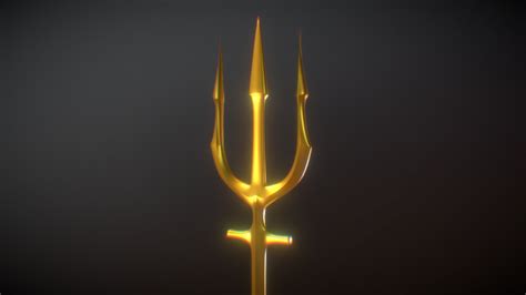 Trident Of Atlantis Aquaman Download Free 3d Model By Absolution