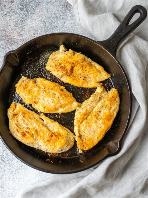 Cast Iron Chicken Breast Recipe Pan Seared Chicken Breast