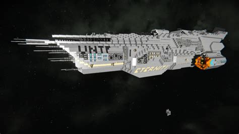 Space Engineers UNTF ETERNITY SCD V 1 0 Blueprint Ship Large Grid