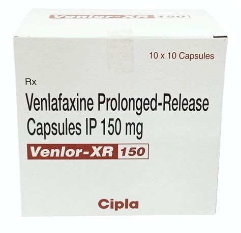 Venlafaxine Prolonged Release Capsules Ip Mg At Rs Stripe