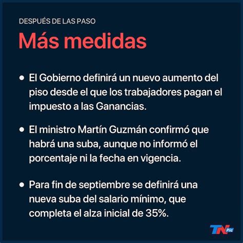 Nueva Suba Del Piso Del Impuesto A Las Ganancias Y Salario Mínimo Las