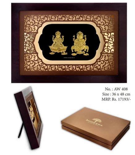 Gold Foil Frame For Decoration Size 36 X 46 Cm At Rs 8941 Piece In