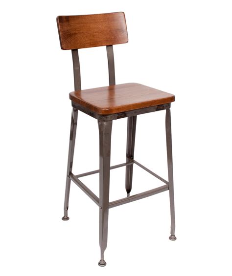 Modern Industrial Bar Stool | Commercial Restaurant Bar Stool