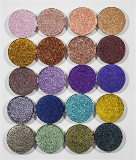 Warpaint And Unicorns Makeup Geek All Foiled Eyeshadows Swatches