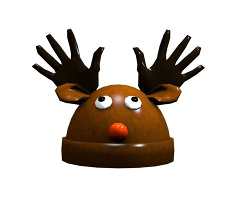 Pc Computer Roblox Rudolph Beanie The Models Resource