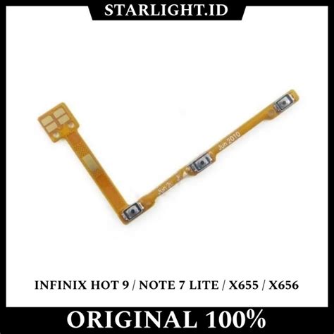 Flexible Flexible Power On Off Volume Infinix Hot Note Lite X X Original