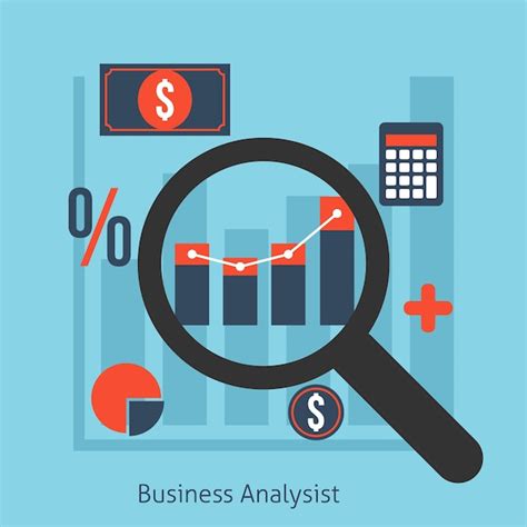 Premium Vector Illustration Of Business Analyst