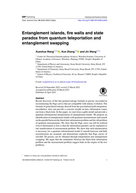 Entanglement Islands Fire Walls And State Paradox From Quantum