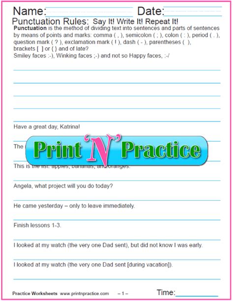 End of sentence punctuation worksheets - even different themes and ...