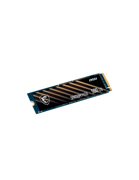 MSI Spatium M450 500GB PCIe 4 0 SSD M 2 NVMe