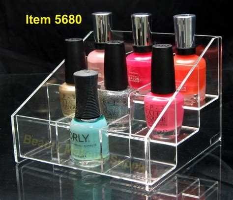 Square Acrylic Nail Polish & Cosmetic Organizer Display • 5680 ...