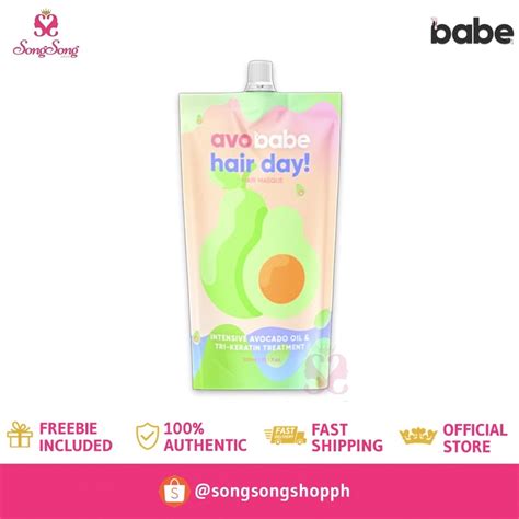 Babe Formula Avo Babe Hair Day Hair Masque Avocado Oil And Tri Keratin Treatment Pouch Ml