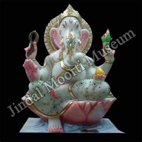 Jindal Moorti Emporium Marble Ganpati Statue Packaging Type Box At