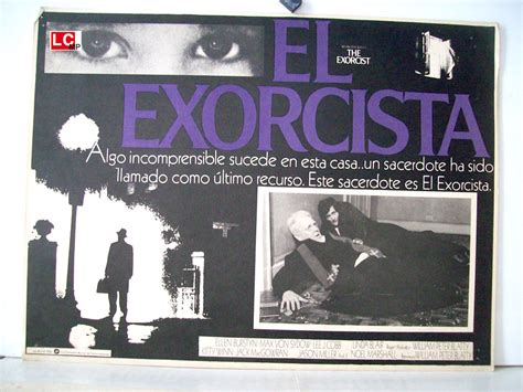 El Exorcista Movie Poster The Exorcist Movie Poster