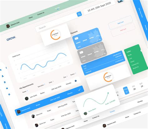 Grow Trading Platform Behance