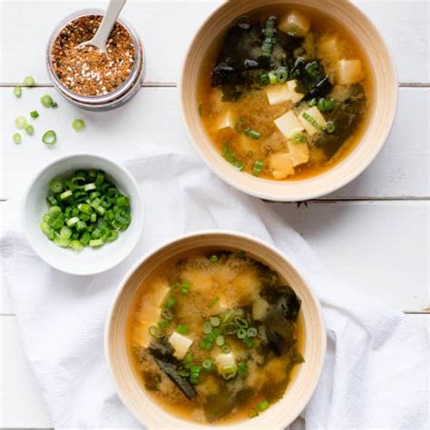 Easy Vegan Miso Soup I Love Vegan