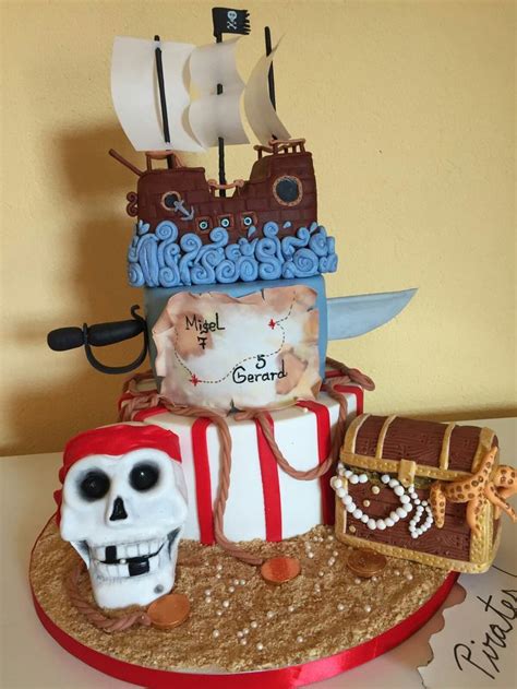 Tarta Barco Pirata Tartas Barco Pirata Tarta Pirata Piratas