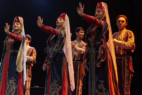 Armenian State Pedagogical University Dance Ensemble Dancers Editorial