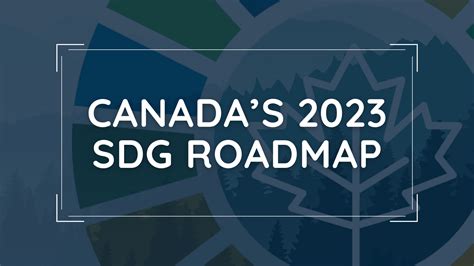 Canada’s 2023 SDG Roadmap - Cooperation Canada