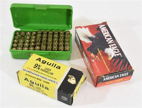 9mm Luger Ammo - Landsborough Auctions