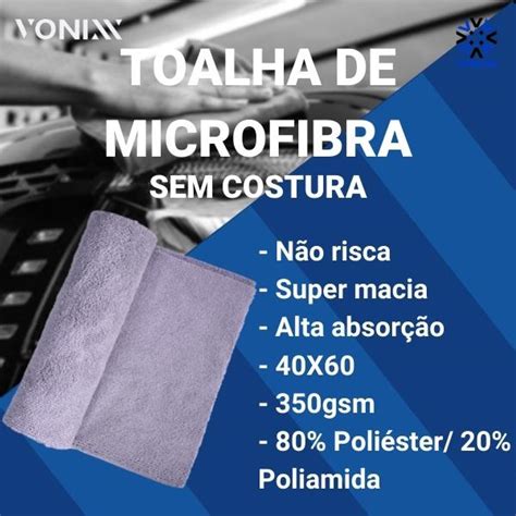 Toalha De Microfibra Sem Costura Gsm Evox Yamase