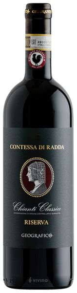 2016 Geografico Contessa Di Radda Chianti Classico Riserva Vivino