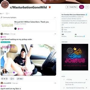 Reddit Masturbation Gone Wild Female Masturbation Porn Sites Like Reddit