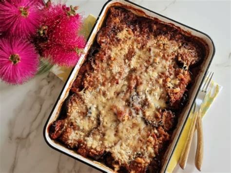 Aubergines Au Four Fa On Moussaka Un Plat Du Dimanche Recette Par Veb