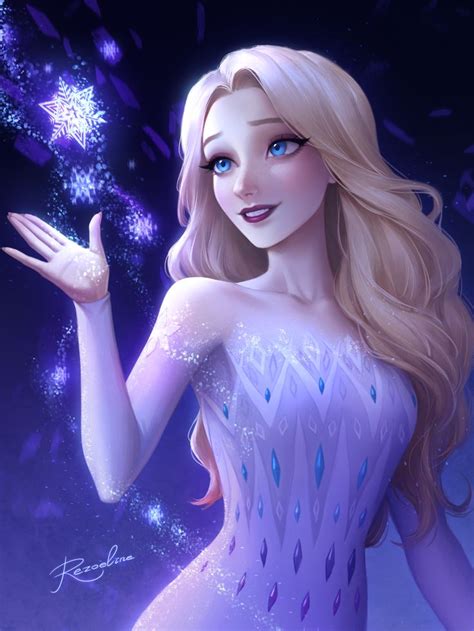 Elsa The Fifth Spirit Elsa The Snow Queen Image By Rezoeline