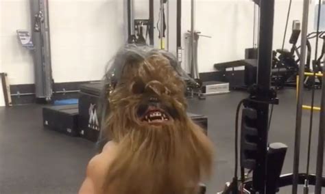 Giancarlo Stanton pretended to be Chewbacca during a May the 4th workout | For The Win