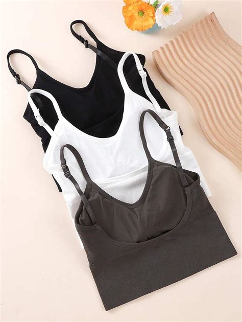 Pe As Suti Sem Costas Em Formato De U Al As Ajust Veis Lingerie Shein Brasil