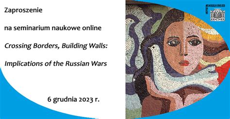 Zaproszenie Na Seminarium Naukowe Online Crossing Borders Building