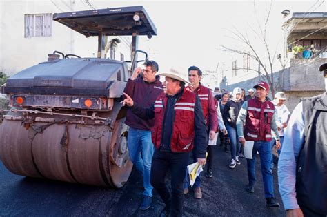 Gobernador David Monreal Pavimenta Y Rehabilita Calles De Colonias De