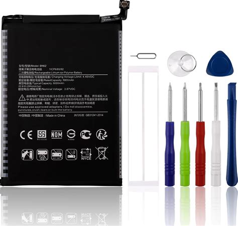 Amazon SwarKing Replacement Battery BN62 Compatible With Xiaomi