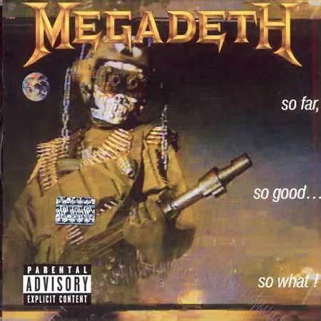 Cd So Far So Good So What Megadeth