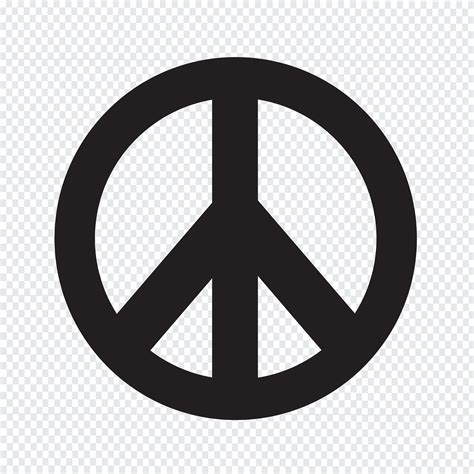 Ilustración de icono de símbolo de paz hippie 630426 Vector en Vecteezy