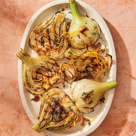 Grilled Balsamic Thyme Fennel Recipes Ww Usa