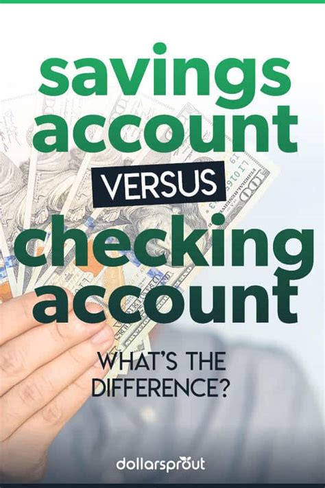 Checking Vs Savings Accounts The Difference And How To Best Use Them