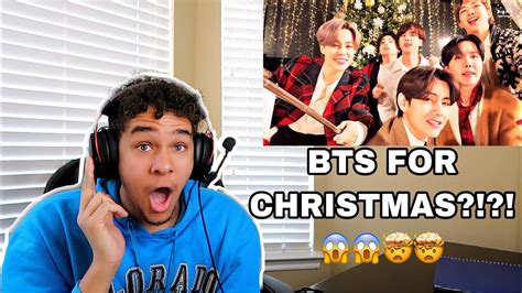 FIRST TIME BEING WOWED BY BTS Dynamite Holiday Remix BTS Christmas