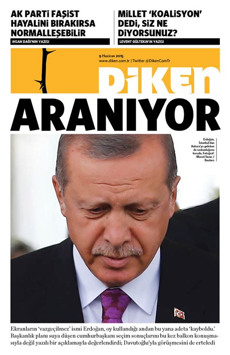 9 Haziran 2015 - Diken